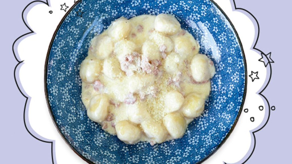 Gnocchi con salsiccia e squacquerone - Gnocchi con salsiccia e squacquerone